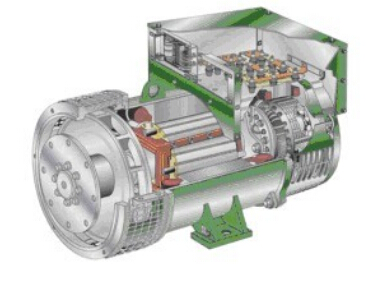 老新镇发电机内部结构图